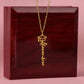 Name Necklace with Graduation Cap
