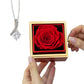Rose Treasure Box with Alluring Beauty Necklace