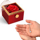Rose Treasure Box with Alluring Beauty Necklace