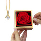 Rose Treasure Box with Alluring Beauty Necklace